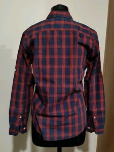 Levi's Red &amp; Navy Checkered Shirt