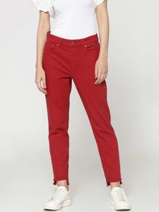 Only Women Regular Mid Rise Rust Jeans