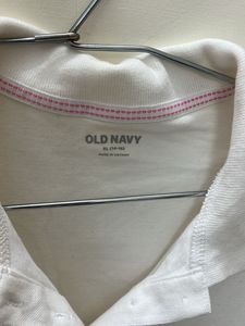 White Polo T-Shirt