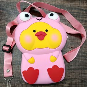😍Cute Pink Duck Sling Bag🩷