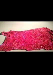 Women's Pink Floral Kurta Set