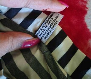Striped Cold Shoulder Top