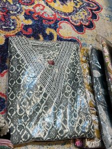 Flat Price Elegant Printed 2 Pc Suit &amp; Cord Set