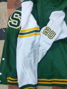 Snitch Men's Green Varsity Jacket, unused with tag