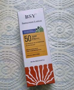 Bsy Sunscreen Lotion