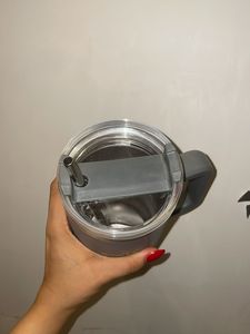 Stanley Tumbler with Handle and Straw