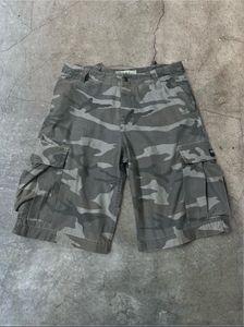 Camouflage Cargo Jorts