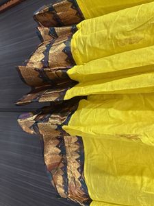 Vibrant Yellow Anarkali Gown