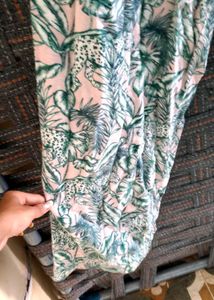 Tropical Print Pants