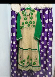 Embroidered Kurta Set with Dupatta