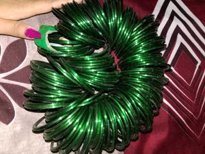 Green Glass Bangles Set