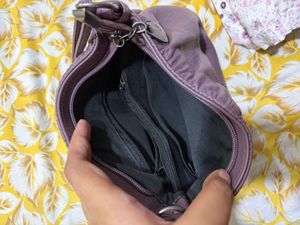 Chic Purple Hobo Bag