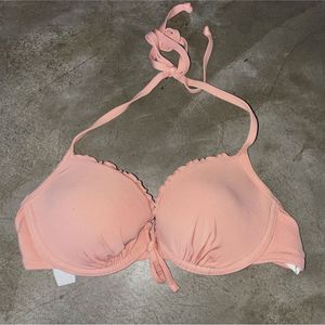 H&M Women’s Peach Color Swim Top Adjustable Bikini