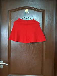 Red Mini Skirt (Unused)