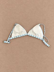 Striped Padded Bikini Top | Fits 32-34