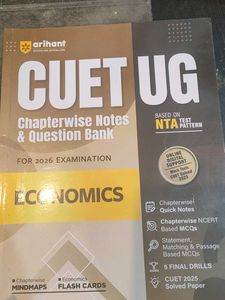 Arihant CUET UG Economics Notes & Question Bank