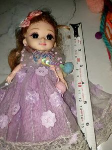 Doll with Dress &amp; Hairband pack of combo 2