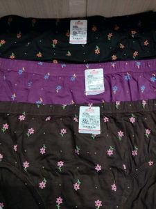 Pack of 3 Floral Print Briefs