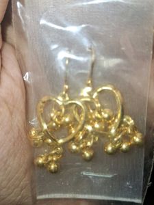 Heart-shaped Dangle Earrings