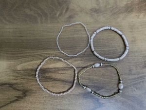 New Elegant Boho Beaded Bracelet Set of 4