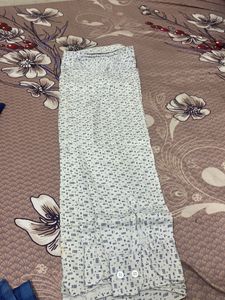 White Printed Shirt At Good Condition