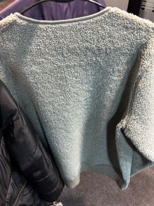 Cozy Green Fleece Cardigan