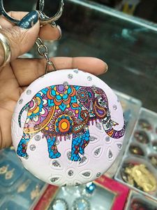 Elephant Keychain - Colorful &amp; Unique!
