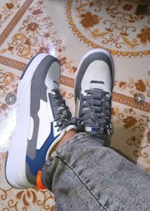 JQR Men's Signature Color Block Sneakers