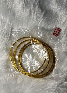 Gold Bangles Set