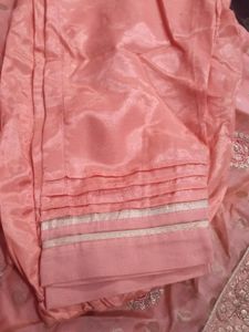 Party Wear Kurta Set Heavy Zardozi Work 3 Pic
