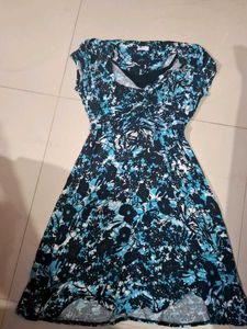 Floral Print Wrap Dress