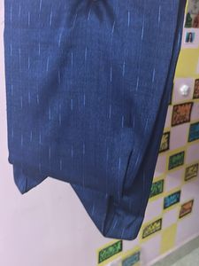 Elegant Blue Striped Kurta