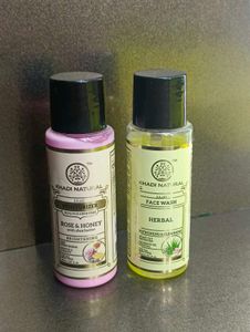 Khadi Natural Face Wash & Moisturizer