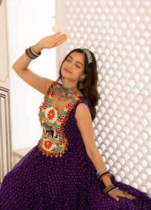 New Bandhani Navratri Anarkali