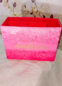 Handmade Textured desk organiser/pen holder