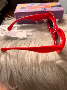 Brand New Retro Red Sunglasses