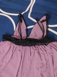 Lace Trimmed Nightgown