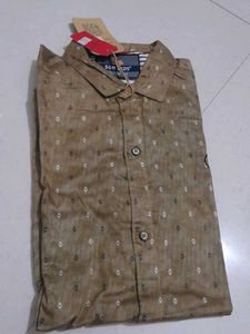 like New   Green Plaid Shirt