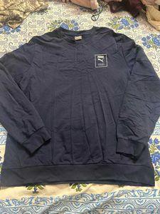Puma Navy Blue Sweatshirt XL