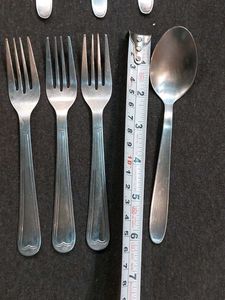 Set of 7 Spoons and 6 Forks