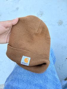 carhartt Brown Knit Beanie
