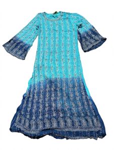 Beautiful Ombre Print Kurta