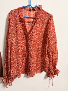 Floral Print Blouse