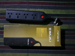 Bajaj 4 Way Spiky Power Strip