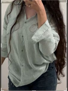 Chic Striped Button-Up shirt