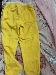 Yellow "Super Charged" Sweatpants