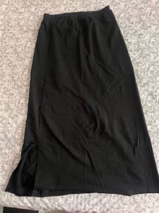 Classic Black Maxi Skirt