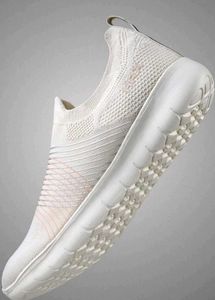 HRX White Slip-On Sneakers