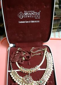 Golden Velvet Jewelry Box