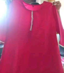 Elegant pink Kurta Set with Dupatta